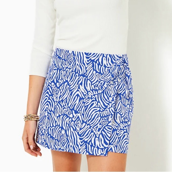 Lilly Pulitzer Alysia Mini Skort Zee Bebe Size 12 - Picture 11 of 12